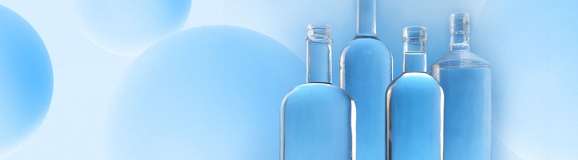 Bouteilles en verre spiritueux