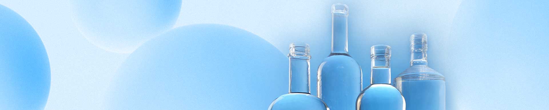 Bouteilles en verre spiritueux