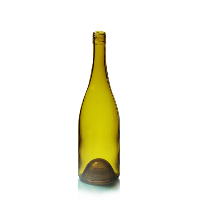 Bouteilles en verre de vin