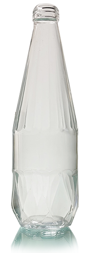Bouteilles en verre d'eau