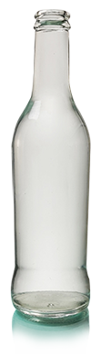Bouteilles de boisson en verre