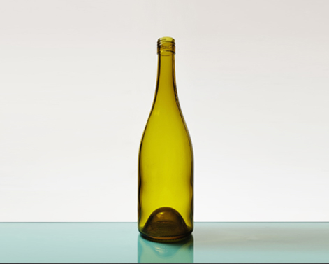 Bouteilles de vin vert antique Bourgogne 75CL