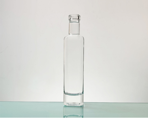 Bouteilles 250ml d'huile d'olive claire de forme carrée