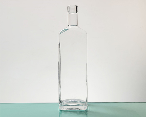 Bouchon de liège rectangulaire 700ml Bouteille de Rhum Extra Blanc Flint