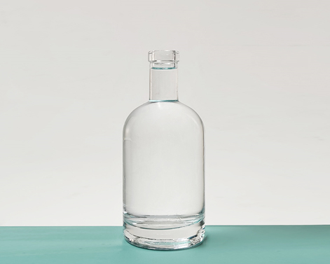 Bouteilles en verre de spiritueux de Rhum