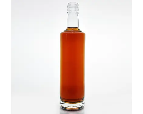 450ml Flint rond Normal Vodka Bouteille de spiritueux