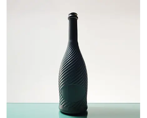 Bouteille de champagne Flint rond 75cl