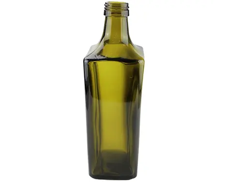 750ml Bouteille d'huile d'olive verre vide de qualité Nice