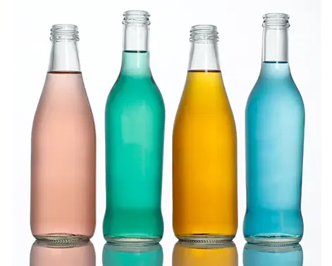 180ml personnaliser Flint Cola bouteille en verre