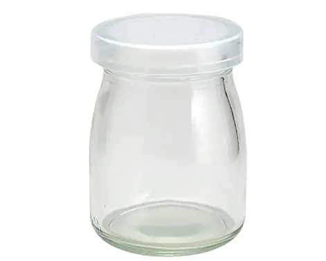 Pot en verre vide pour le sucre