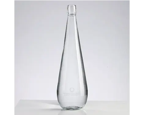 75cl Bouteille d'eau en verre,