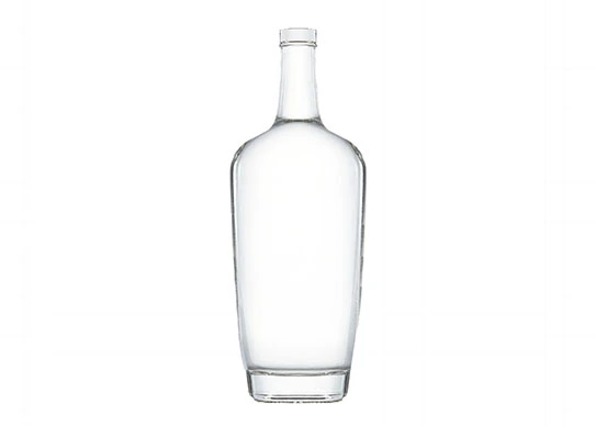 Bouteille de Gin Verre Extra Blanc Flint Ovale 750ml