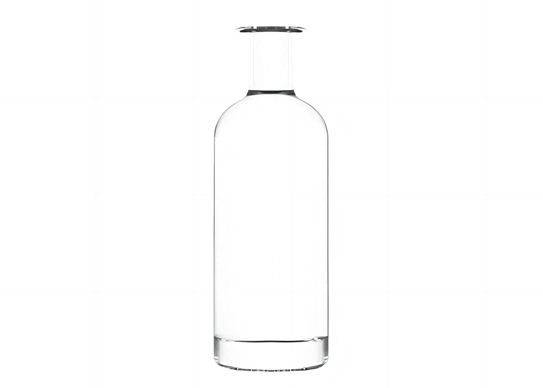 Bouteilles de Gin de Forme Ronde 750ml Bouteilles de Gin Extra Flint Vides de 75cl