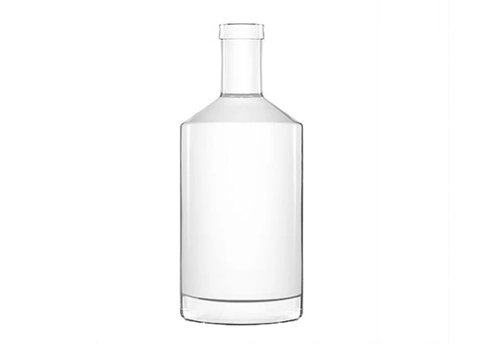 750ml bouteilles en verre design élégant emballage de spiritueux à la mode