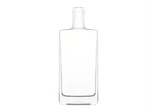 Bouteilles de spiritueux de marque 750ml Long Island Rectangle Haut de gamme