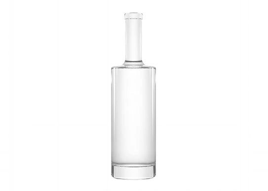 Bouteilles de spiritueux distinctifs 750ml bouteilles en verre de vodka de forme ronde