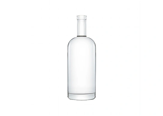 Bouteille de 700ml de vodka au Rhum Gin emballage belle bouteille ronde en verre