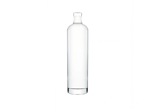 Bouteille d'alcool bouteille haute bouteille en verre Super Flint Finition