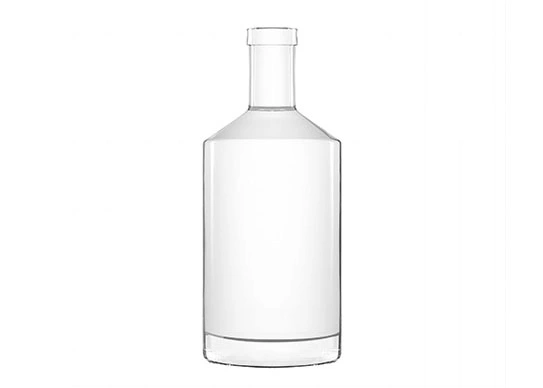 Finition de plaque de base lourde, bouteille en verre 700ml