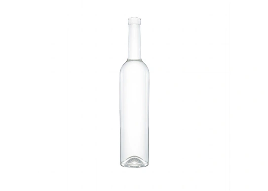 Bouteille en verre d'emballage de liqueur 700ml, grande et ronde