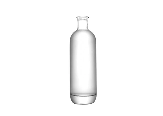 Bouteille de liqueur 700ml Bouteille en verre ronde