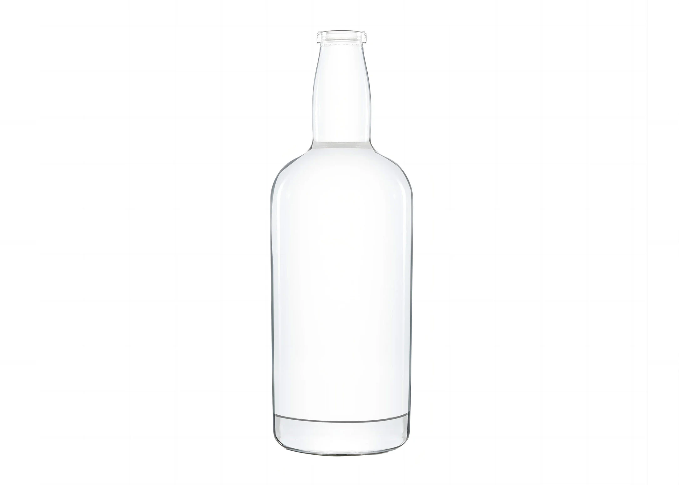 500ml Bouteille de whisky Finition Liège Verre Flint Extra