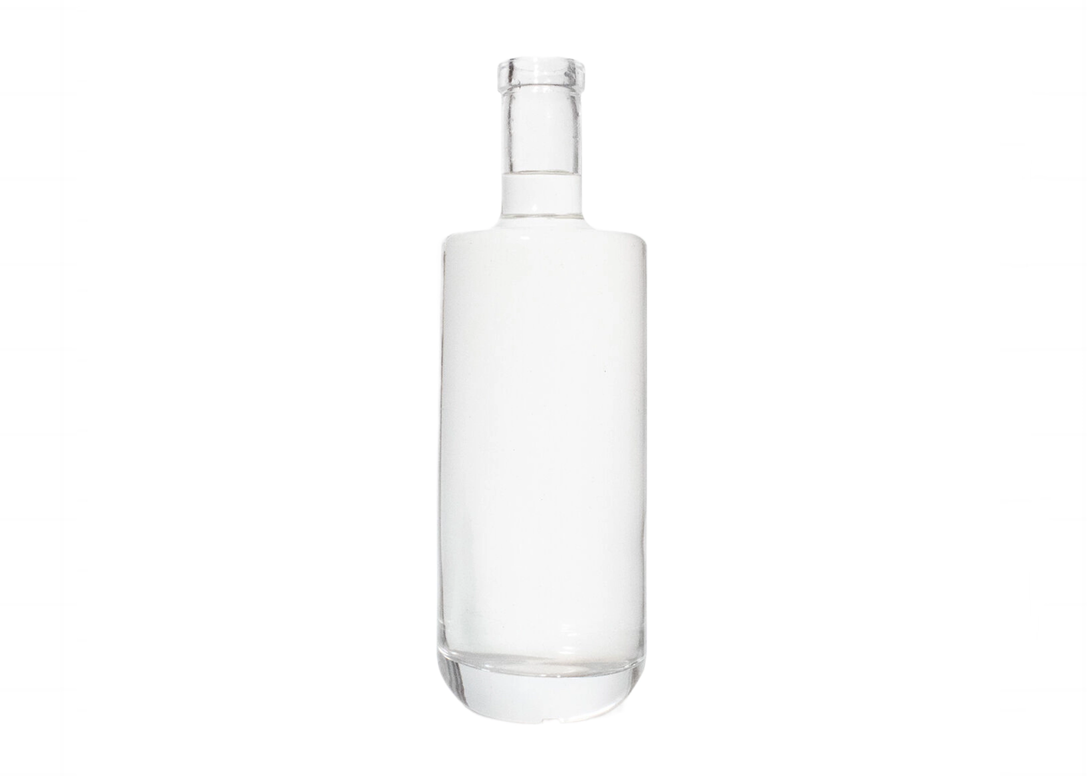 Bouteille en verre de mode Emballage de Rhum Premium