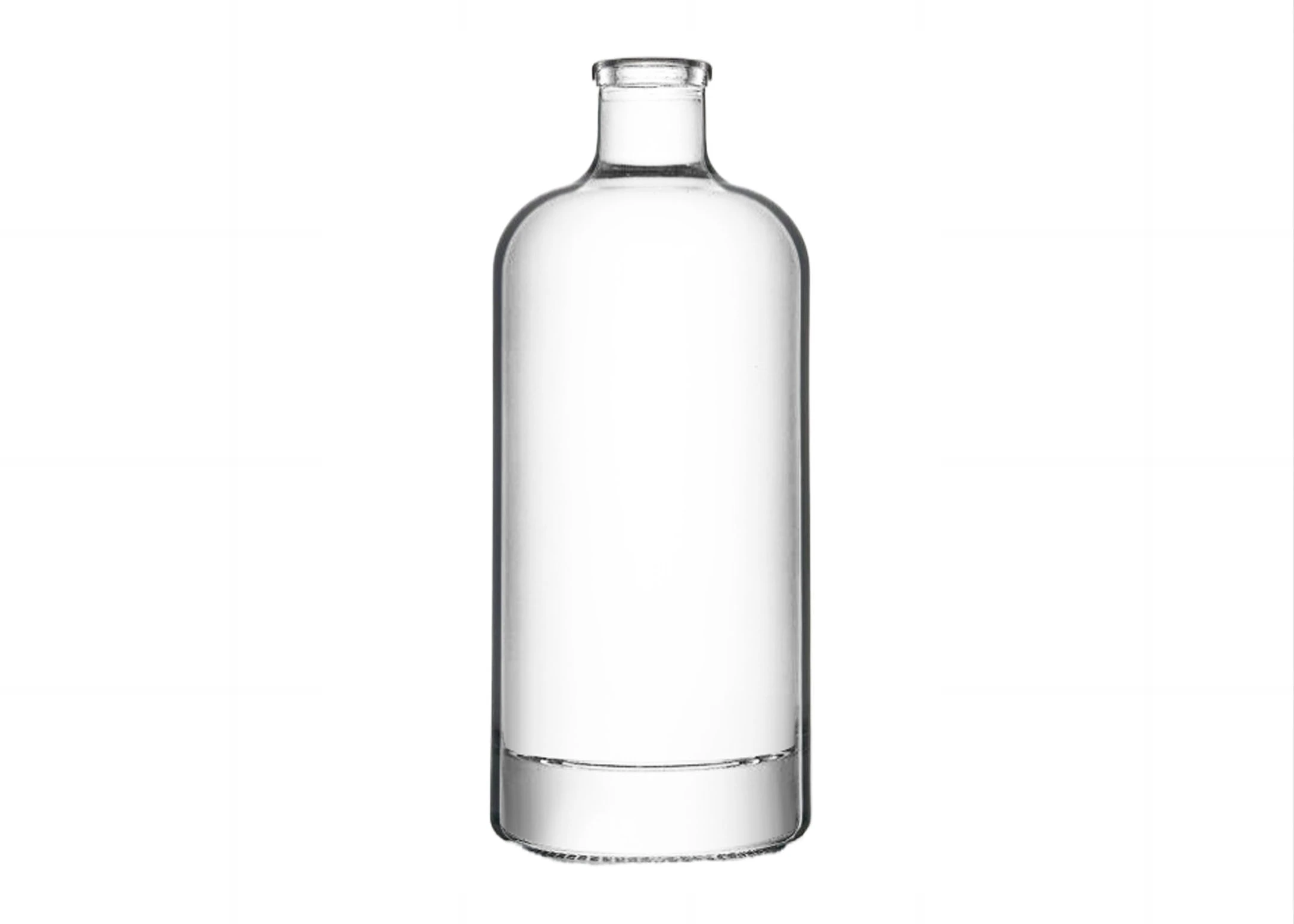Base lourde 500ml bouteille en verre faible MOQ