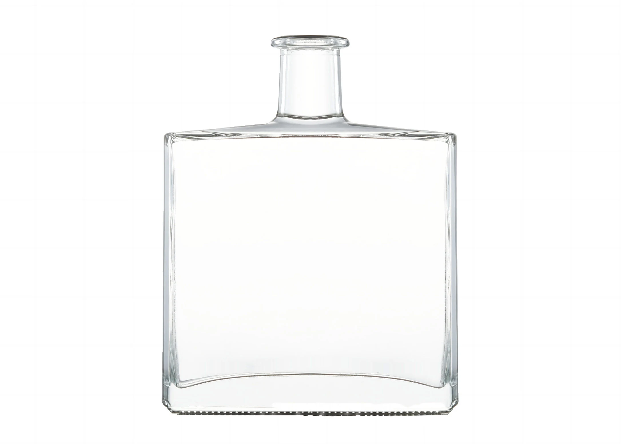 Rectangle Bouteille en verre de liqueur 500ml Taille