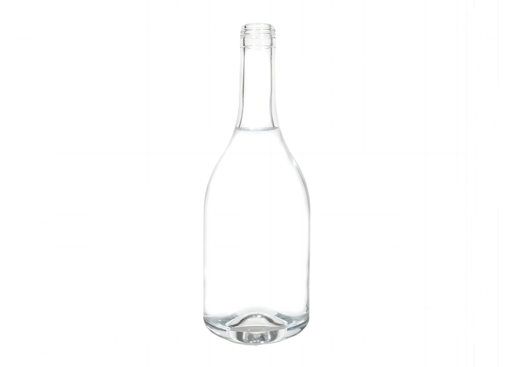 Filetage Top 500ml Bouteille En Verre Rum Emballage