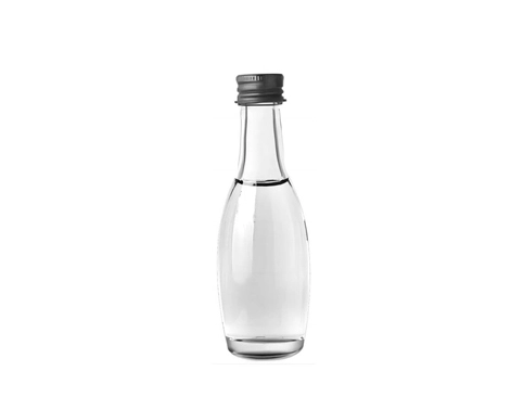 Bouteilles rondes élégantes de 50ml, idéales pour les cadeaux et les échantillons