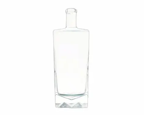 Bouteille de whisky extra blanc carré 750ml