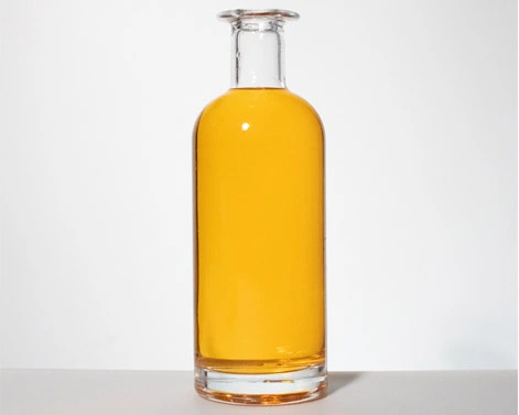 Bouteilles de Gin de Forme Ronde 750ml Bouteilles de Gin Extra Flint Vides de 75cl